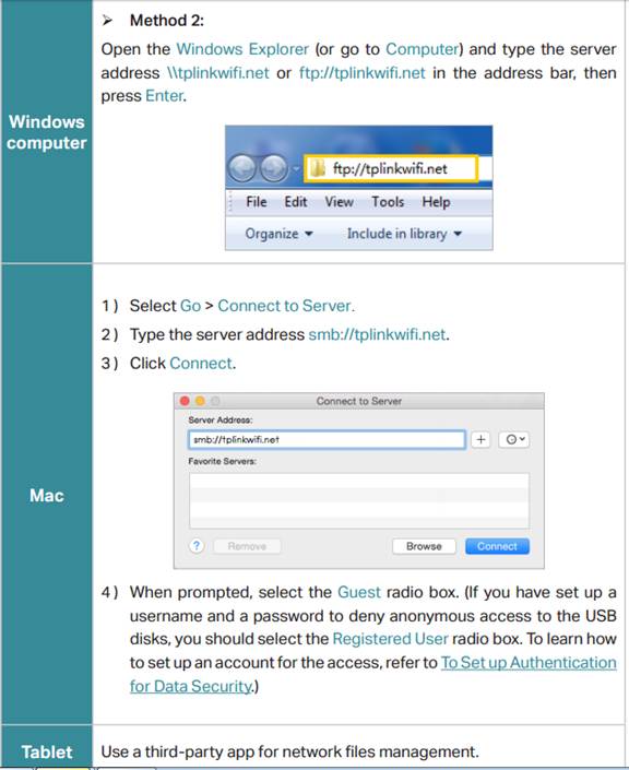 access mac network drive over internet