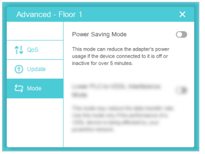 tp link powerline utility reset device