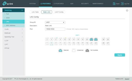 What is TP-LINK switch Link Aggregation?