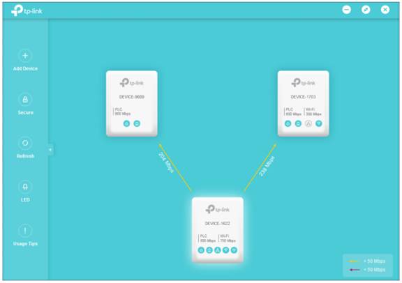 tp link powerline utility