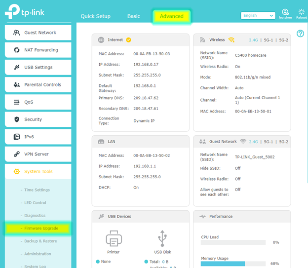 Setting up HomeCare on your TP-Link Router