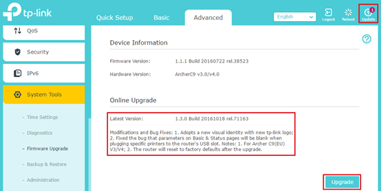 How To Upgrade The Firmware On The Tp Link Wi Fi Routers New Logo