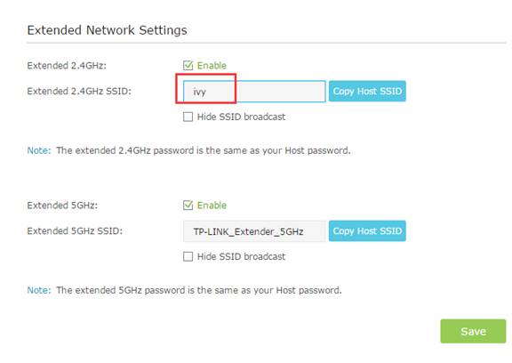 How to Change Wireless Settings the Extended Networks UI)? | TP-Link