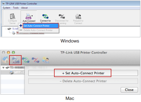 tp link usb printer controller windows 10