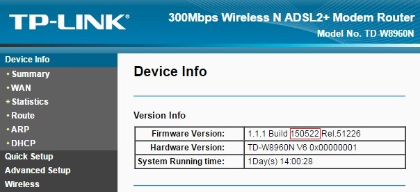 How To Find The Hardware And Firmware Version Of My Tp Link Device