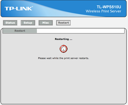 TP-Link TL-WPS510U WIRELESS PRINT SERVER