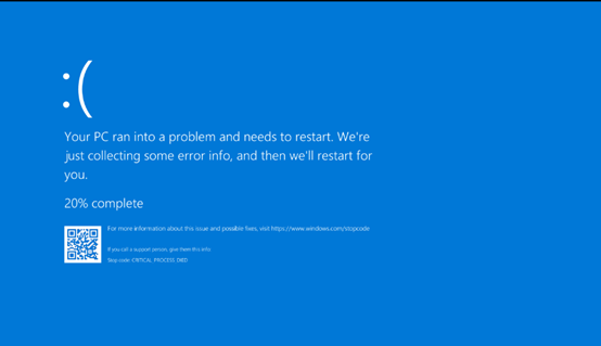 blue screen of death windows 11 log