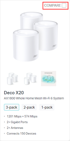 What the differences between different models of Deco? | TP-Link