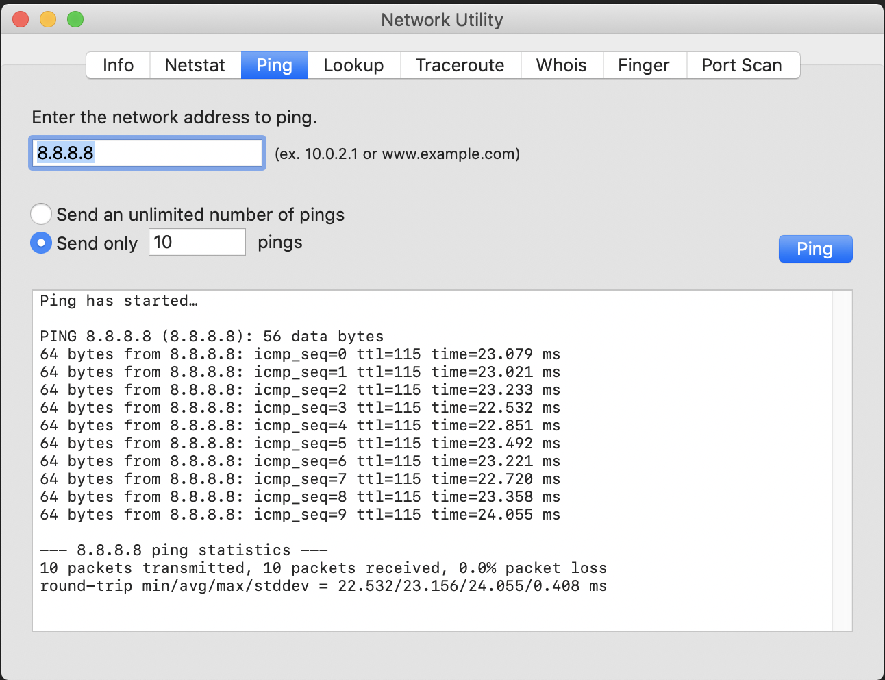 Port forwarding network utilities