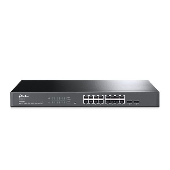 JetStream 16-Port Gigabit Smart Switch with 2 SFP Slots 1