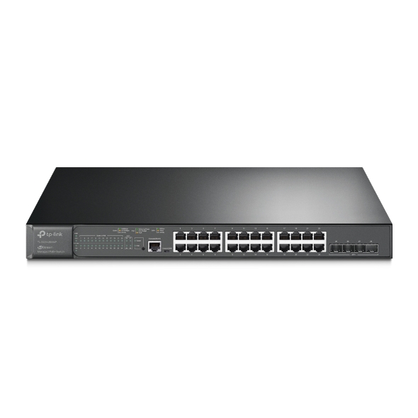 ☆TP-Link TL-SG3428MP 24ポート ギガビットV4 - PC周辺機器