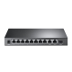 8-Port 10/100Mbps + 3-Port Gigabit Desktop Switch with 8-Port PoE+ 3