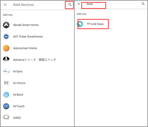 google home tp link commands