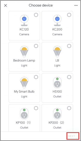 google home tp link commands