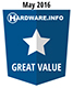 HWI Great Value award