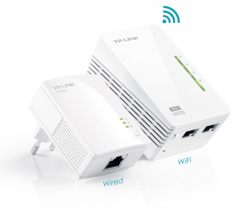 TP-LINK - CPL AV600 + WiFi N 300 Mbps - TL-WPA4220