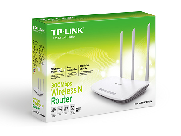 Router Wifi 3 Antenas Potente 300 Mbps Tp-link Wr845n –