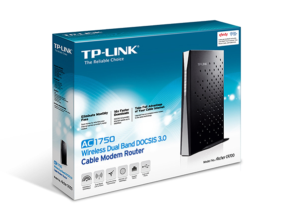 wireless cable modem and router combo