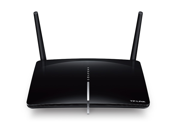 Módem Router Inalámbrico Banda Dual ADSL2+ Gigabit AC1200 1