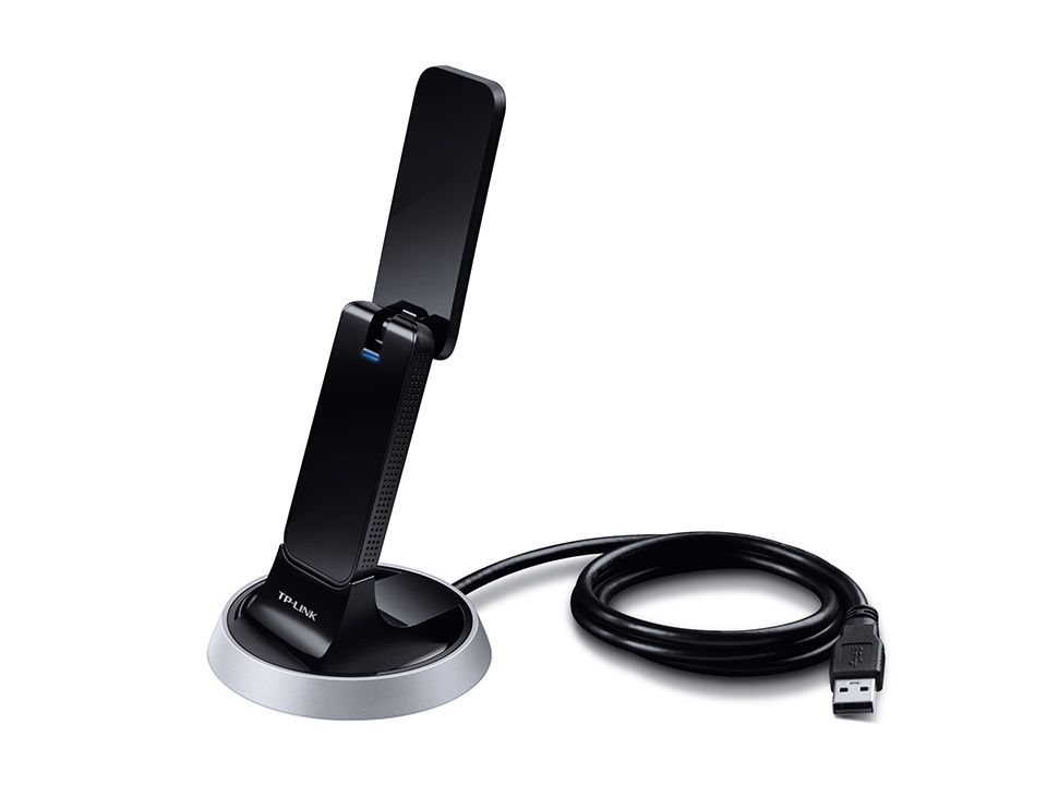 TP-Link Archer T4U Adattatore Wi-Fi USB AC1200 | Dual Band 2.4GHz E 5GHz | Velocità Fino A 1200Mbps | Compatibile Con Windows 7/8/XP | Chiavetta Internet Per PC Desktop E Laptop