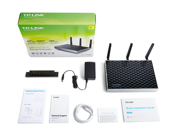 RE580D, Range Extender Wi-Fi AC1900