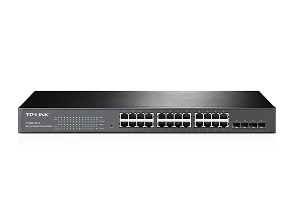 Switch Inteligente de 24 puertos Gigabit con 4 Ranuras SFP JetStream 1