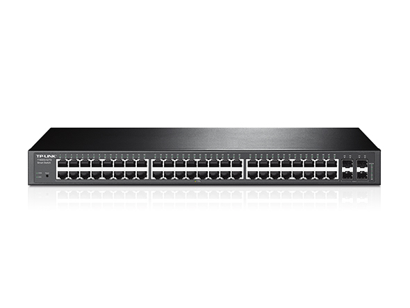 JetStream 48-Port Gigabit Smart Network Switch with 4 SFP Slots 1