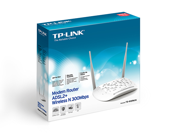 Modem Routeur TP-LINK TD-W8961N WiFi N300 - GRAZEINA TECHNOLOGIES