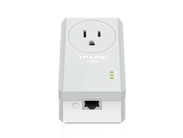AV500 Powerline Adapter with AC Pass Through 3