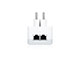 AV500 Powerline adapter met 2 aansluitingen en stopcontact 1