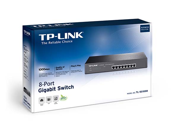 TL-SG1008D Switch de 8 puertos TP Link - Cloudtec Perú ✔️