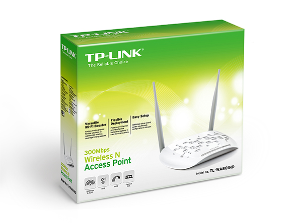 TP-Link Point d'accès et Répéteur Wi-Fi 300 Mbps