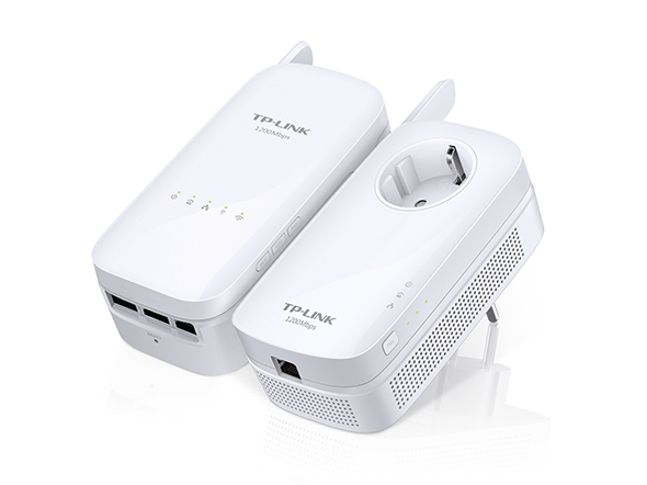 KIT de Adaptadores PowerlineAC Gigabit AV1300 Wi-Fi  1