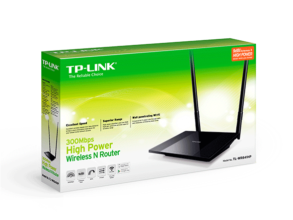 TL-WR841HP, Router inalámbrico N de alta potencia a 300 Mbps