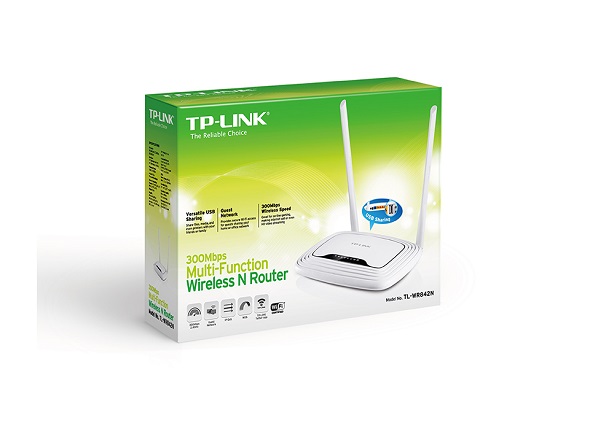 Tp-link TL-WR842N répéteur Wifi 300Mbps haut débit haut débit maison  intelligente routeur sans fil Point d'accès Wifi Range Extender