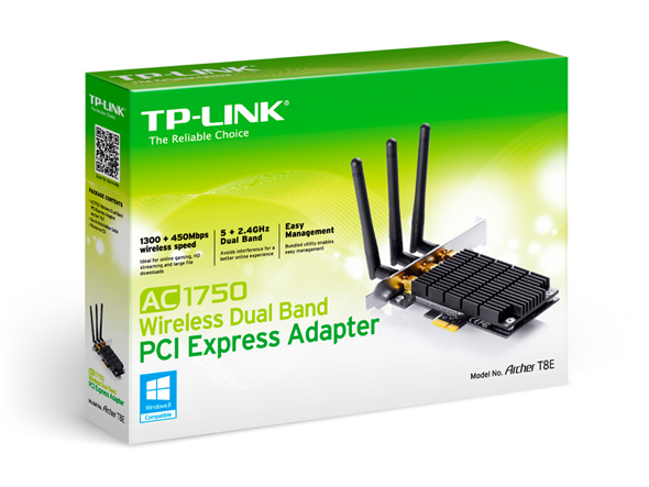 Archer T8E | AC1750 デュアルバンド PCI-E 無線LAN子機 | TP-Link 日本