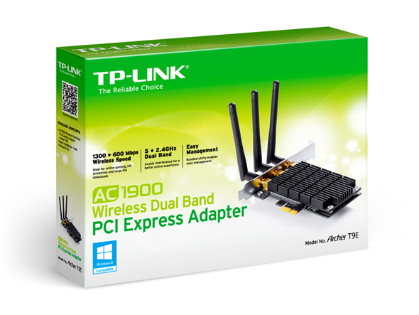 AC1900 Wireless Dual Band PCI Express Adapter