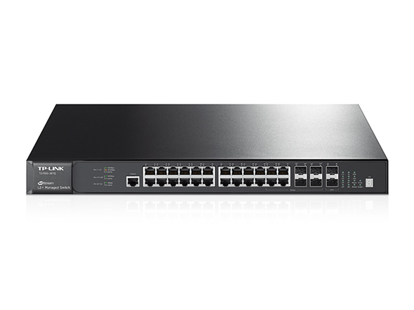 Switch JetStream 28 ports Gigabit stackable de niveau 2+ 1