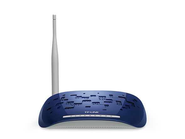 Bezprzewodowy router/modem ADSL2+, standard N, 150Mb/s 1