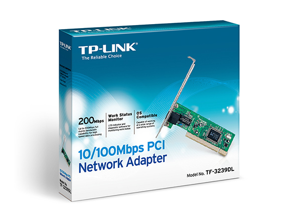 TF-3239DL | Сетевой PCI-Адаптер 10/100 Мбит/С | TP-Link Россия