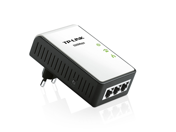 AV500 3-port Mini Powerline Adapter 1