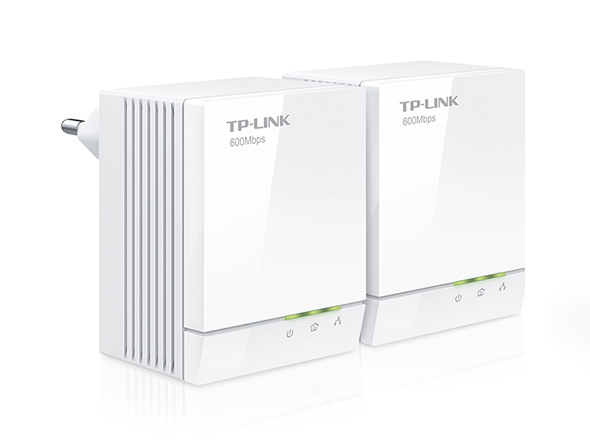 TP-Link TL-PA6010KIT AV600 Gigabit Nano Powerline Adapter Starter Kit - Powerline  adapter kit - 1GbE, HomePlug AV (HPAV) - wall-pluggable (pack of 2) 