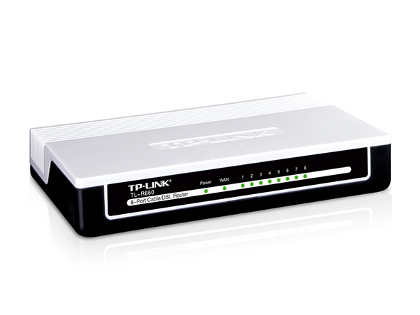 8-Port-Kabel-/DSL-Router 1