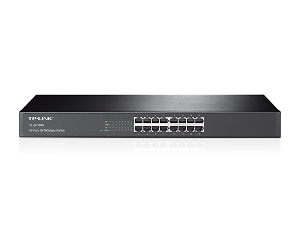 16-Port 10/100Mbps Rackmount Switch