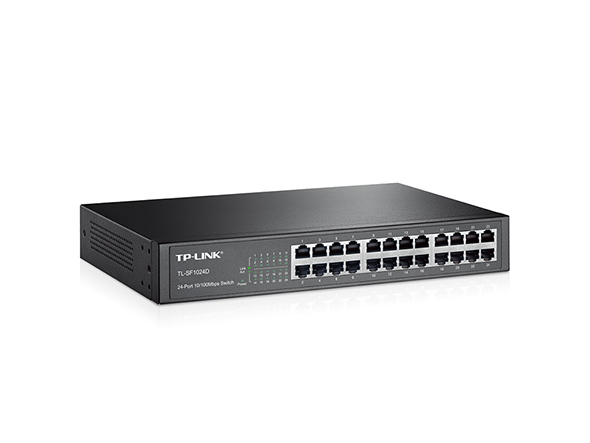 24-port 10/100Mbps Desktop/Rackmount Switch