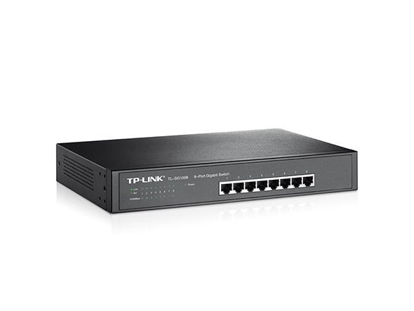 8-Port Gigabit Desktop/Rackmount Switch