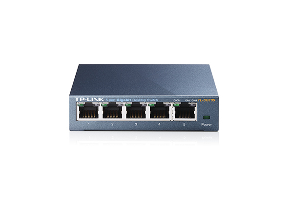 Switch de bureau 5 ports Gigabit - Boîtier métal 1