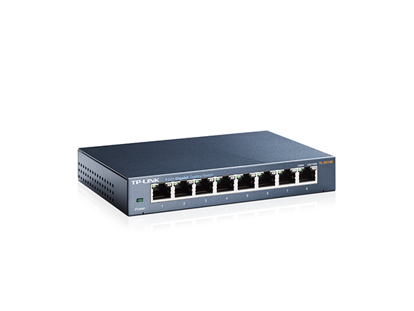 8-Port 10/100/1000Mbps Desktop Switch