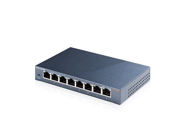 TP-Link Switch de bureau 8 ports Gigabit 10/100/1000 Mbps TL-SG108 idéal  pour étendre le réseau câblé pour les bureaux à domicile - Cdiscount  Informatique