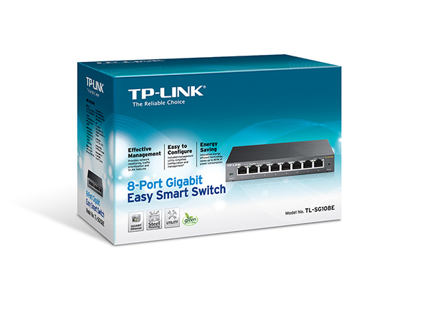 Switch de bureau Tplink TL-SG108 8 ports Gigabit prix Maroc